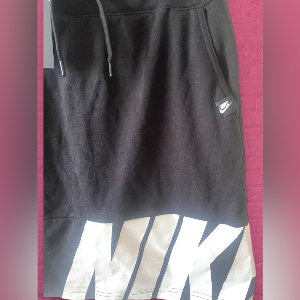 Nike Sportswear Skirt French Terry Big Nike Air Logo Wrapped Girls Large - Picture 6 of 10